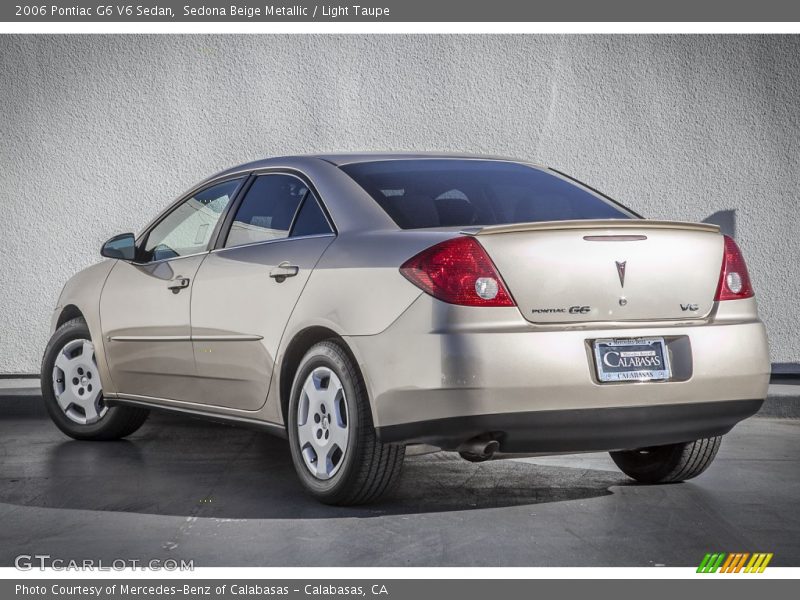 Sedona Beige Metallic / Light Taupe 2006 Pontiac G6 V6 Sedan
