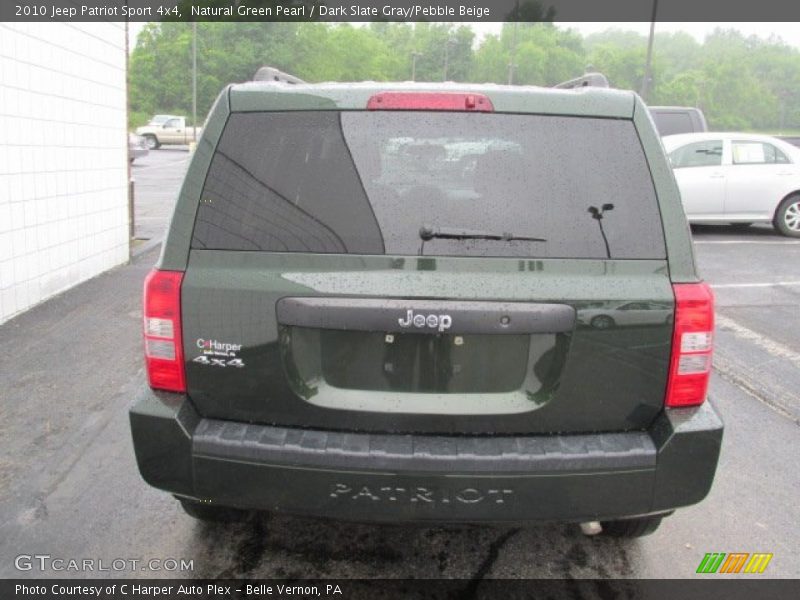 Natural Green Pearl / Dark Slate Gray/Pebble Beige 2010 Jeep Patriot Sport 4x4