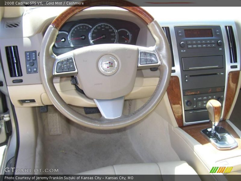 Gold Mist / Cashmere 2008 Cadillac STS V6