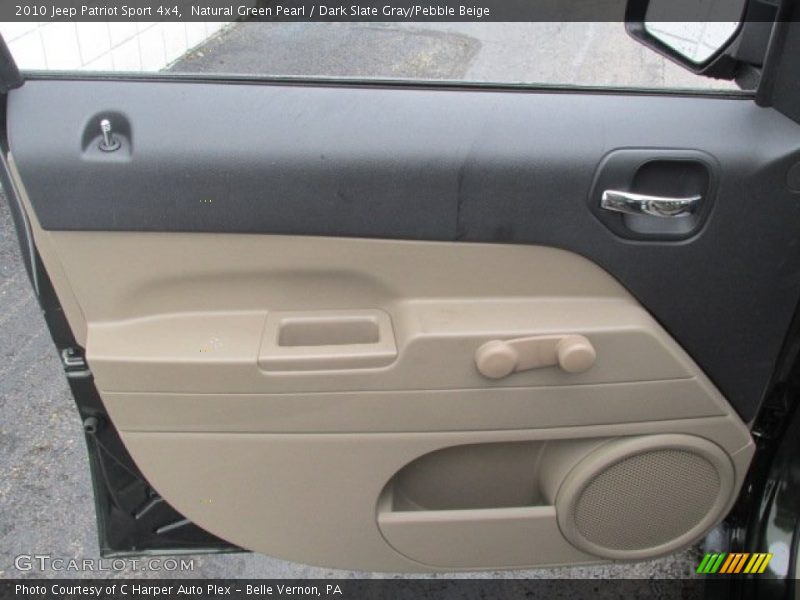 Natural Green Pearl / Dark Slate Gray/Pebble Beige 2010 Jeep Patriot Sport 4x4