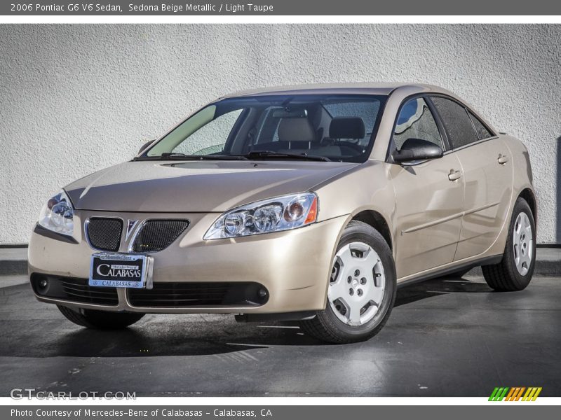 Sedona Beige Metallic / Light Taupe 2006 Pontiac G6 V6 Sedan