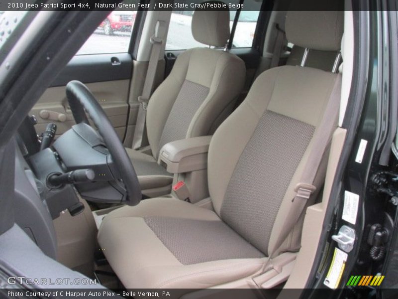 Natural Green Pearl / Dark Slate Gray/Pebble Beige 2010 Jeep Patriot Sport 4x4