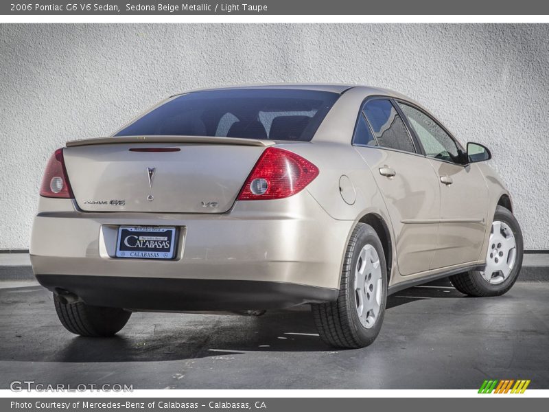 Sedona Beige Metallic / Light Taupe 2006 Pontiac G6 V6 Sedan