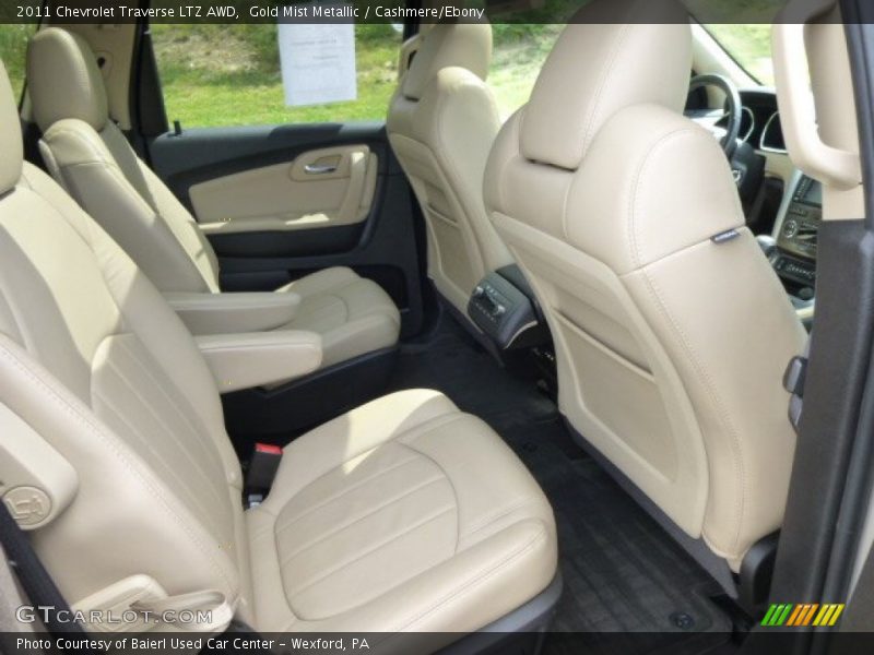 Rear Seat of 2011 Traverse LTZ AWD