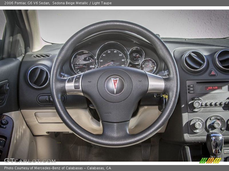 Sedona Beige Metallic / Light Taupe 2006 Pontiac G6 V6 Sedan