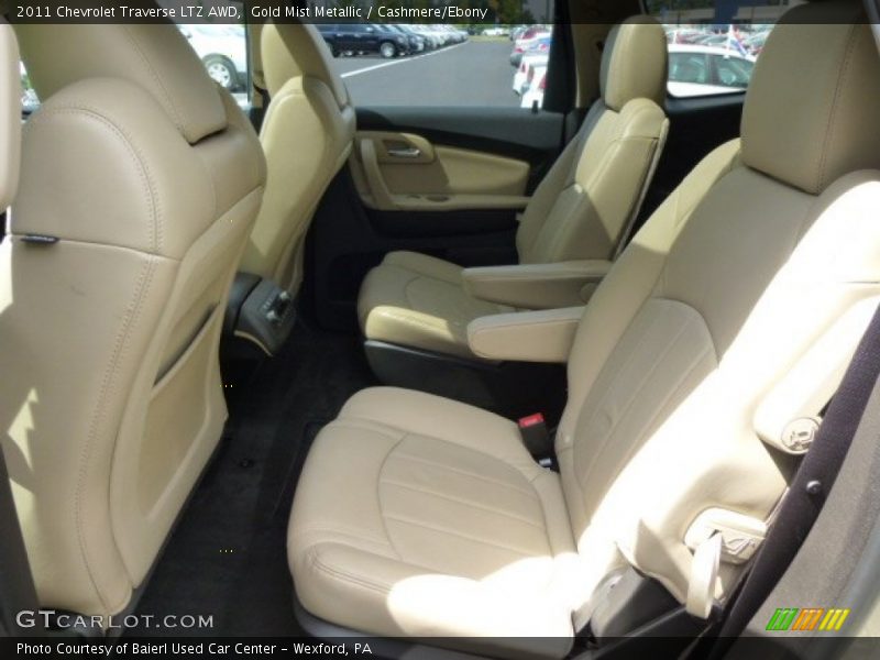 Rear Seat of 2011 Traverse LTZ AWD