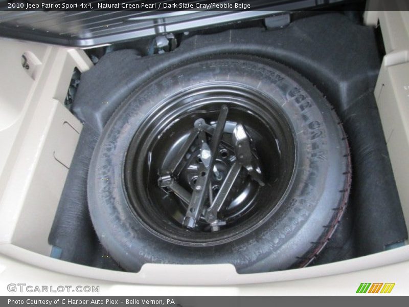 Natural Green Pearl / Dark Slate Gray/Pebble Beige 2010 Jeep Patriot Sport 4x4