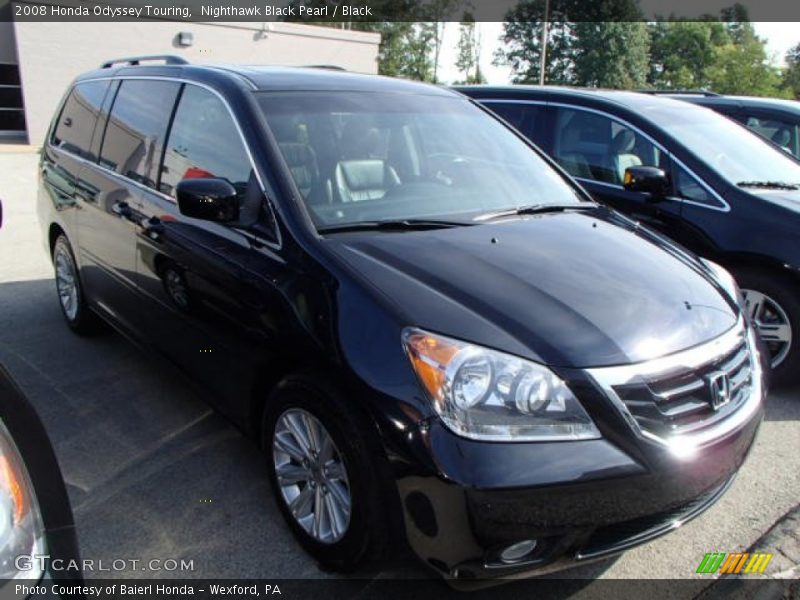 Nighthawk Black Pearl / Black 2008 Honda Odyssey Touring
