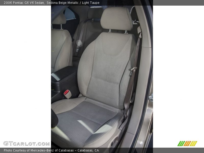 Sedona Beige Metallic / Light Taupe 2006 Pontiac G6 V6 Sedan