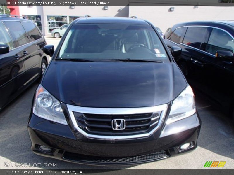Nighthawk Black Pearl / Black 2008 Honda Odyssey Touring