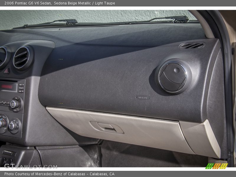 Sedona Beige Metallic / Light Taupe 2006 Pontiac G6 V6 Sedan