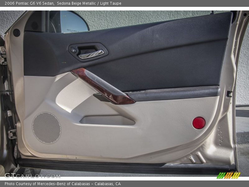 Sedona Beige Metallic / Light Taupe 2006 Pontiac G6 V6 Sedan