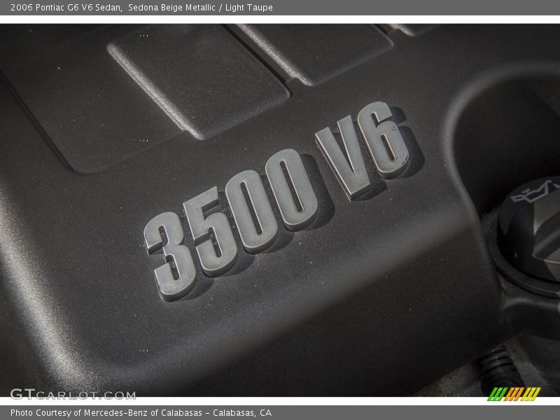 Sedona Beige Metallic / Light Taupe 2006 Pontiac G6 V6 Sedan
