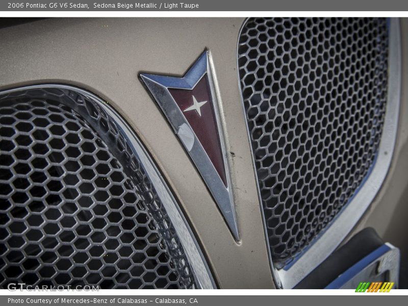 Sedona Beige Metallic / Light Taupe 2006 Pontiac G6 V6 Sedan