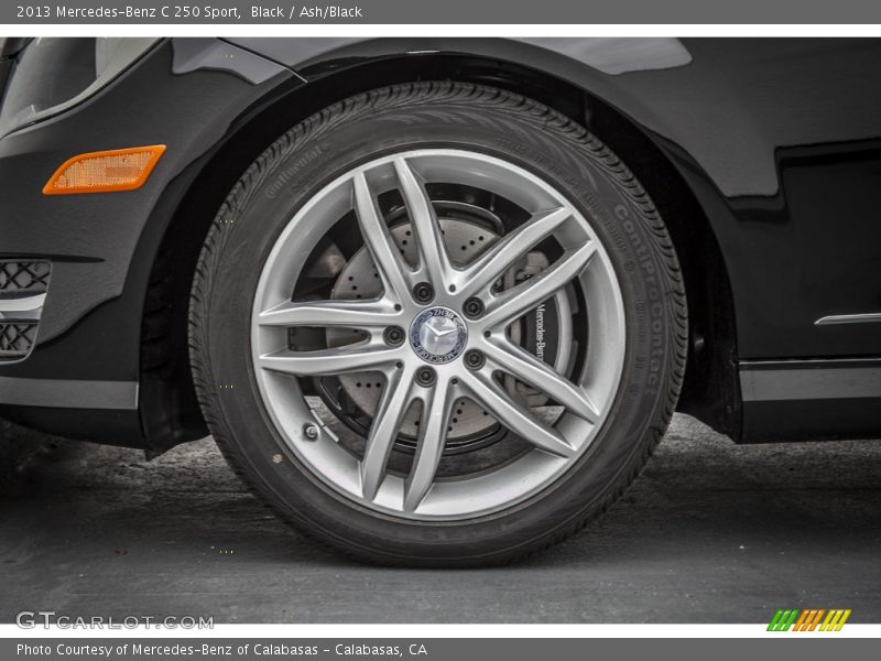 Black / Ash/Black 2013 Mercedes-Benz C 250 Sport