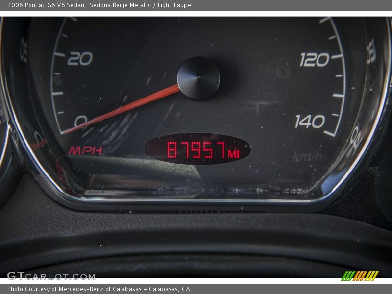 Sedona Beige Metallic / Light Taupe 2006 Pontiac G6 V6 Sedan