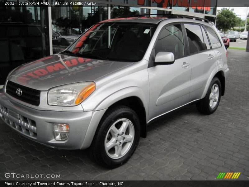 Titanium Metallic / Gray 2002 Toyota RAV4 4WD