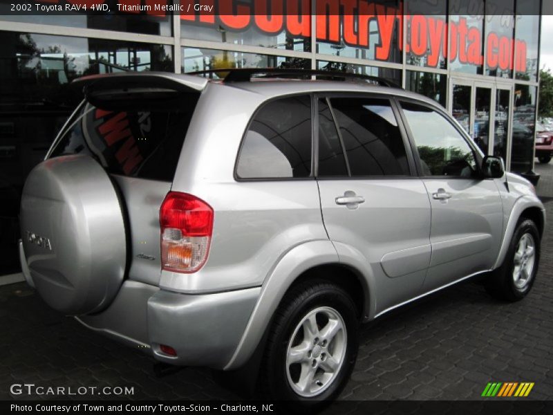 Titanium Metallic / Gray 2002 Toyota RAV4 4WD