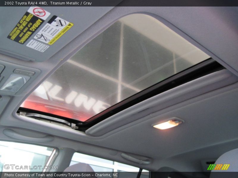 Titanium Metallic / Gray 2002 Toyota RAV4 4WD