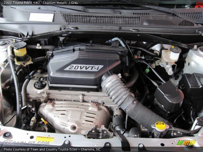 Titanium Metallic / Gray 2002 Toyota RAV4 4WD