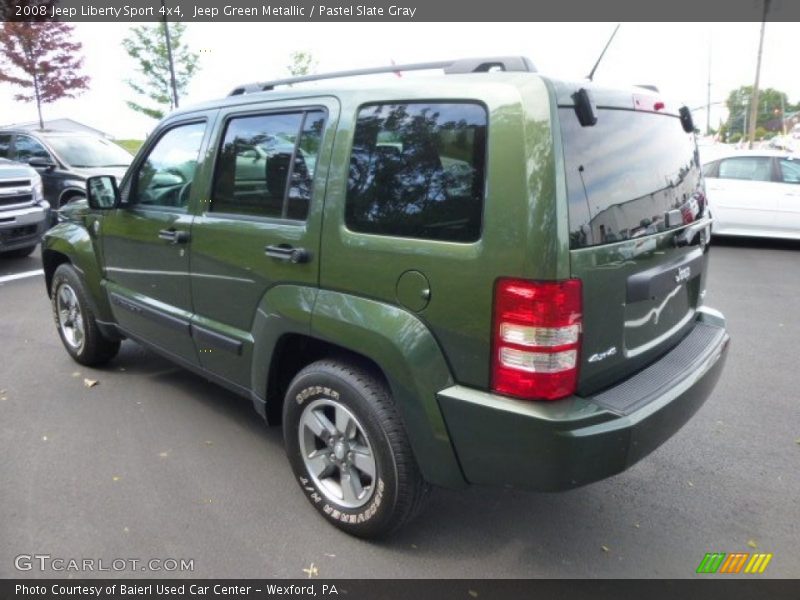 Jeep Green Metallic / Pastel Slate Gray 2008 Jeep Liberty Sport 4x4