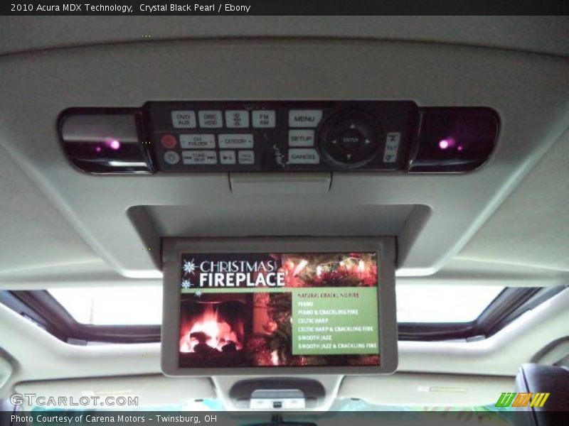 Crystal Black Pearl / Ebony 2010 Acura MDX Technology