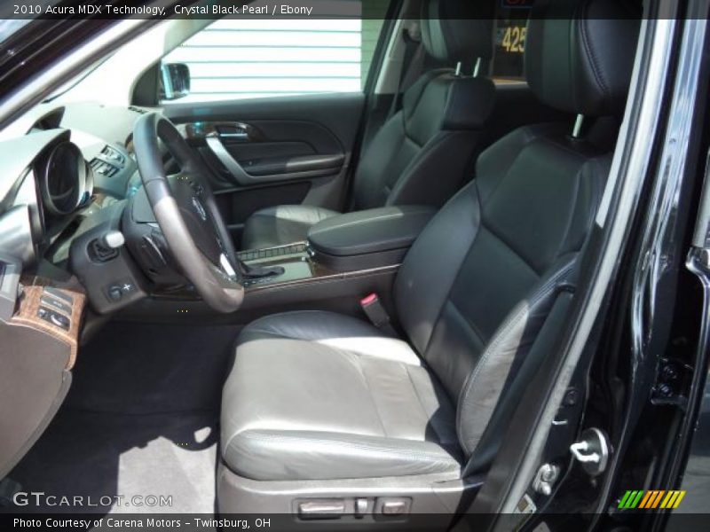 Crystal Black Pearl / Ebony 2010 Acura MDX Technology