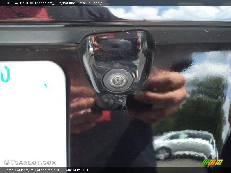 Crystal Black Pearl / Ebony 2010 Acura MDX Technology