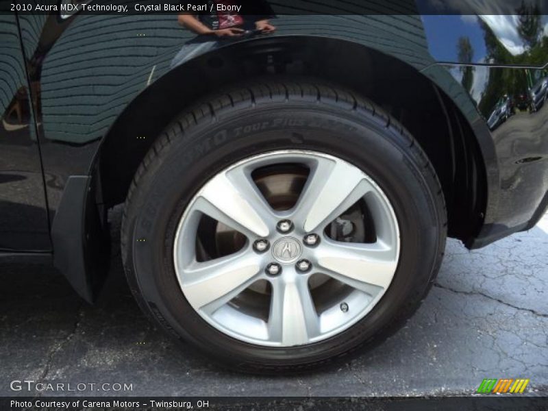 Crystal Black Pearl / Ebony 2010 Acura MDX Technology