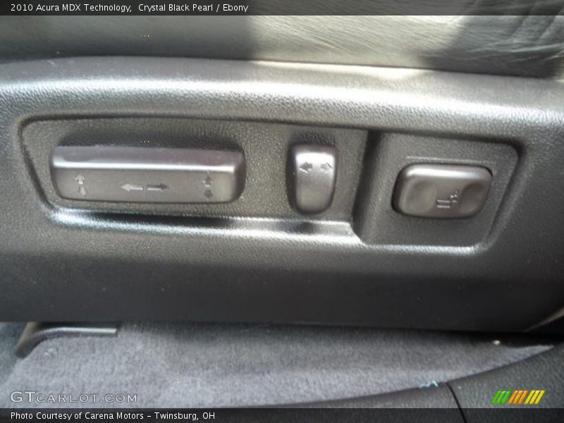 Crystal Black Pearl / Ebony 2010 Acura MDX Technology