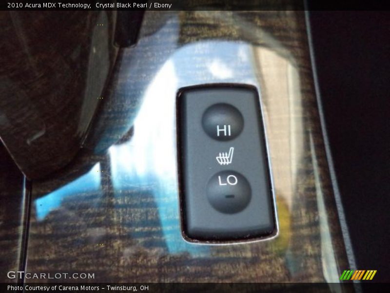 Crystal Black Pearl / Ebony 2010 Acura MDX Technology