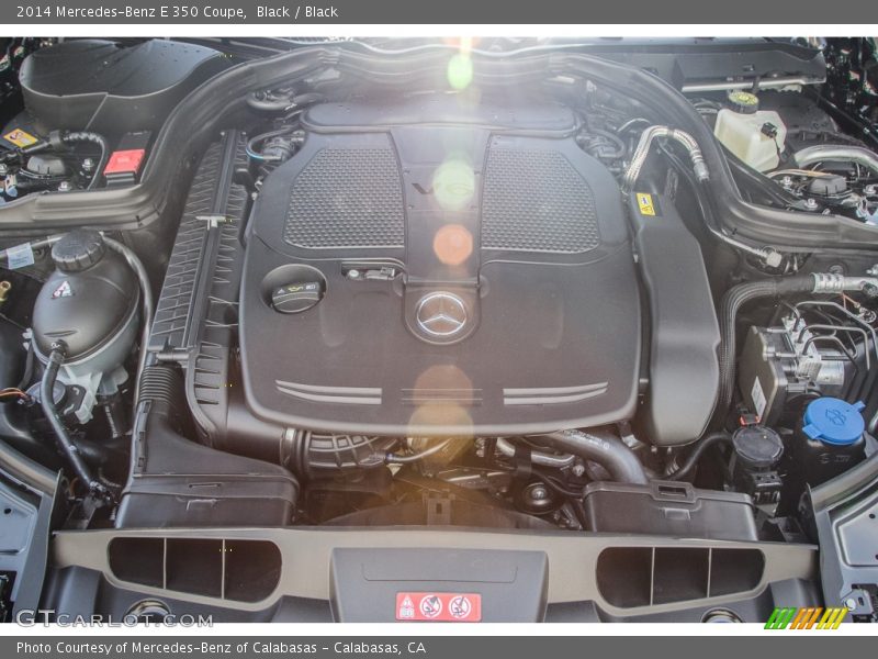 Black / Black 2014 Mercedes-Benz E 350 Coupe