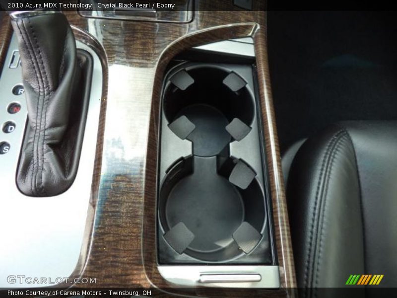 Crystal Black Pearl / Ebony 2010 Acura MDX Technology
