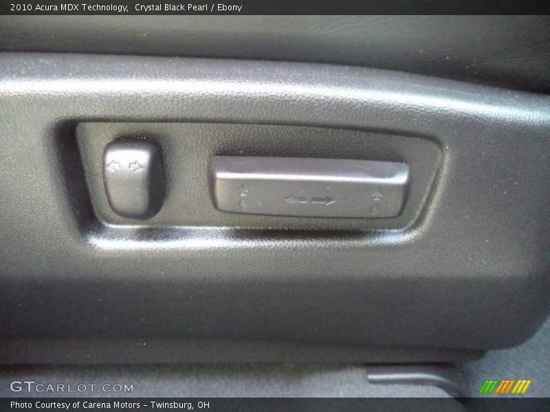 Crystal Black Pearl / Ebony 2010 Acura MDX Technology