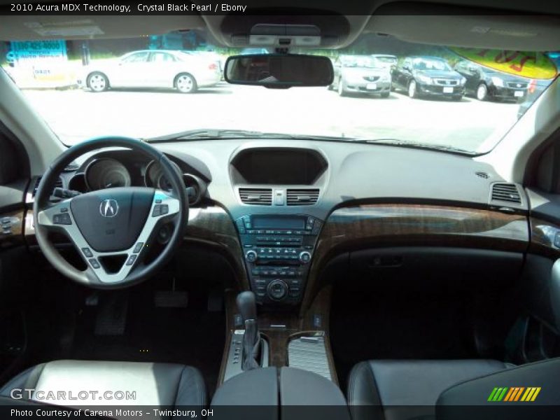 Crystal Black Pearl / Ebony 2010 Acura MDX Technology