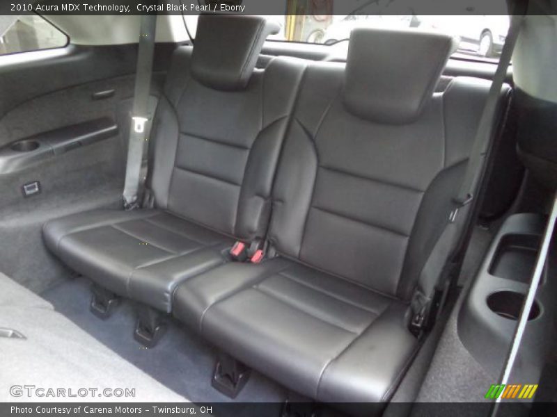 Crystal Black Pearl / Ebony 2010 Acura MDX Technology