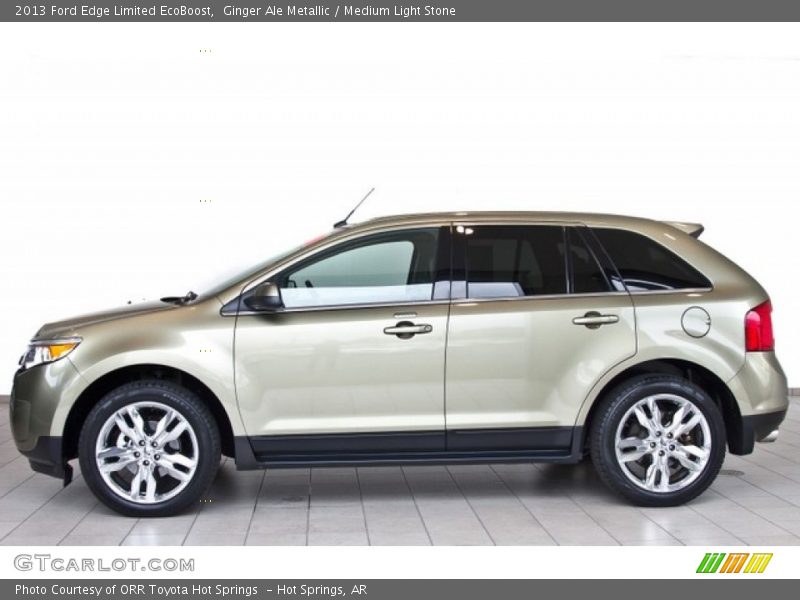 Ginger Ale Metallic / Medium Light Stone 2013 Ford Edge Limited EcoBoost