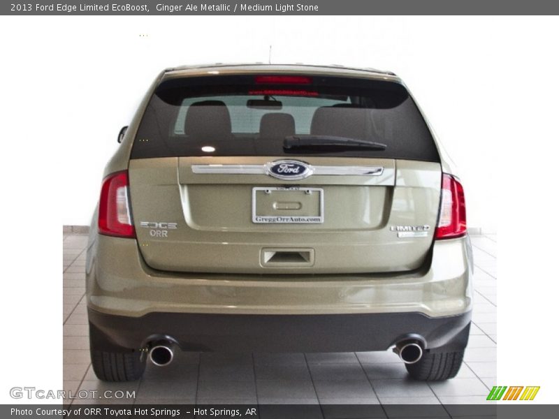 Ginger Ale Metallic / Medium Light Stone 2013 Ford Edge Limited EcoBoost