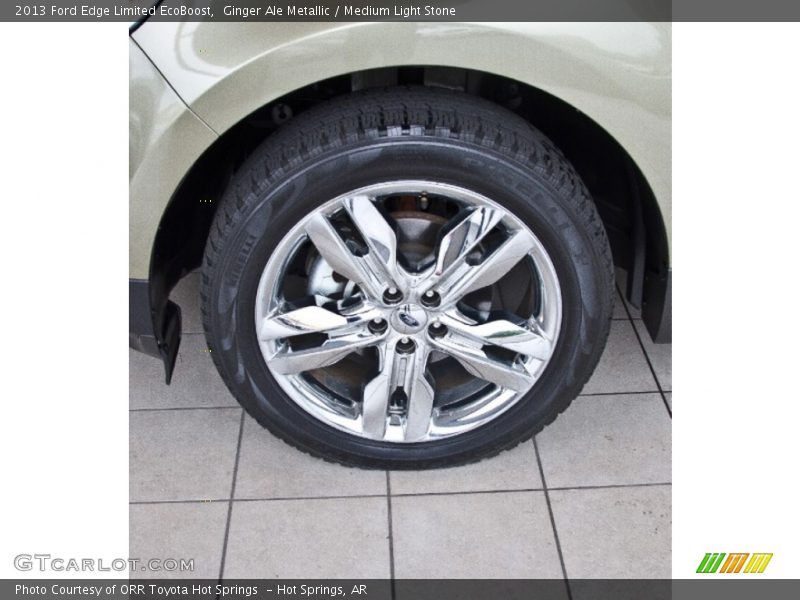 Ginger Ale Metallic / Medium Light Stone 2013 Ford Edge Limited EcoBoost