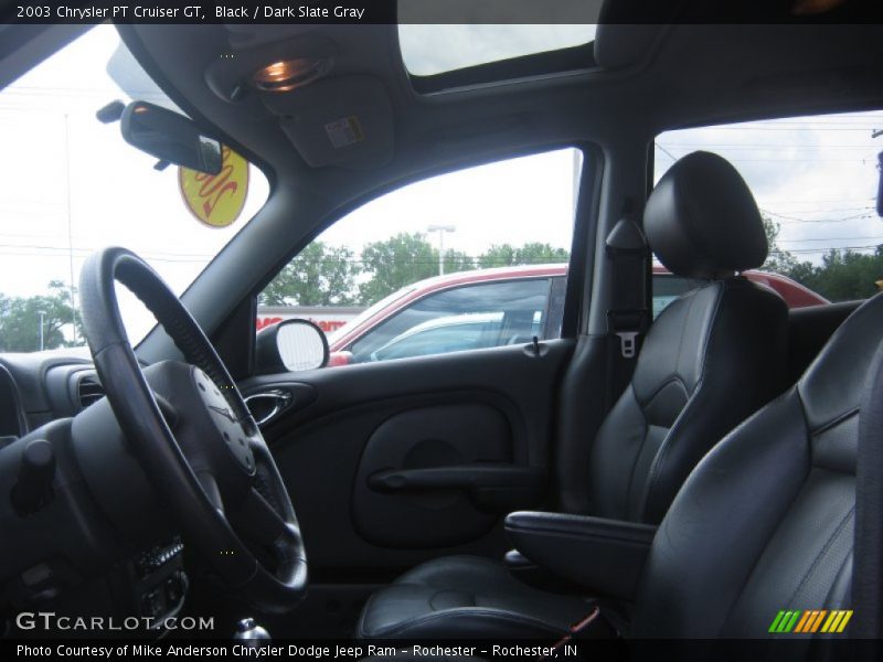 Black / Dark Slate Gray 2003 Chrysler PT Cruiser GT