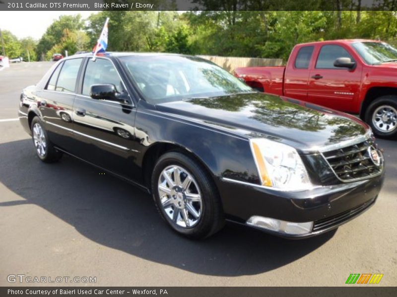 Black Raven / Ebony 2011 Cadillac DTS Premium