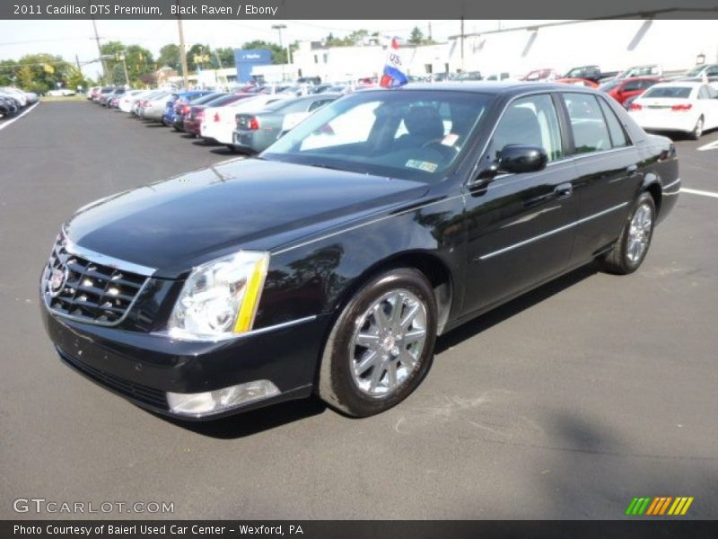 Black Raven / Ebony 2011 Cadillac DTS Premium