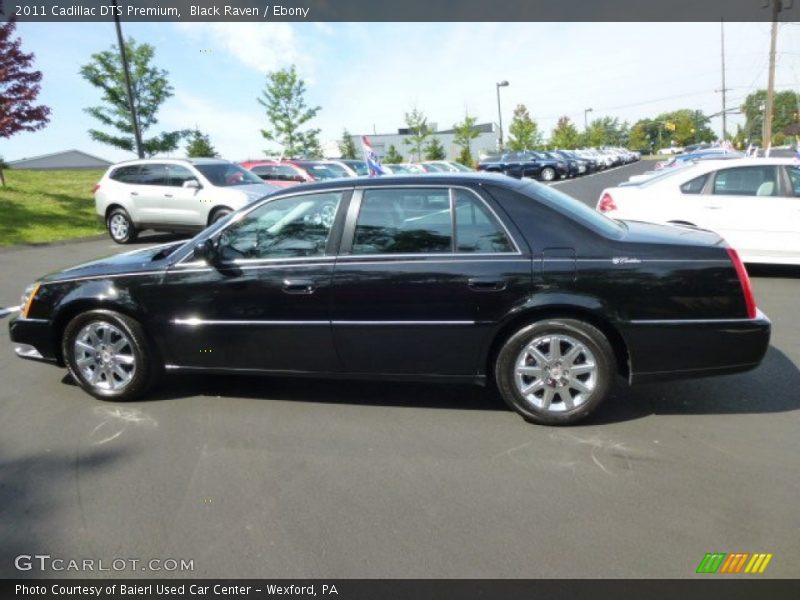 Black Raven / Ebony 2011 Cadillac DTS Premium