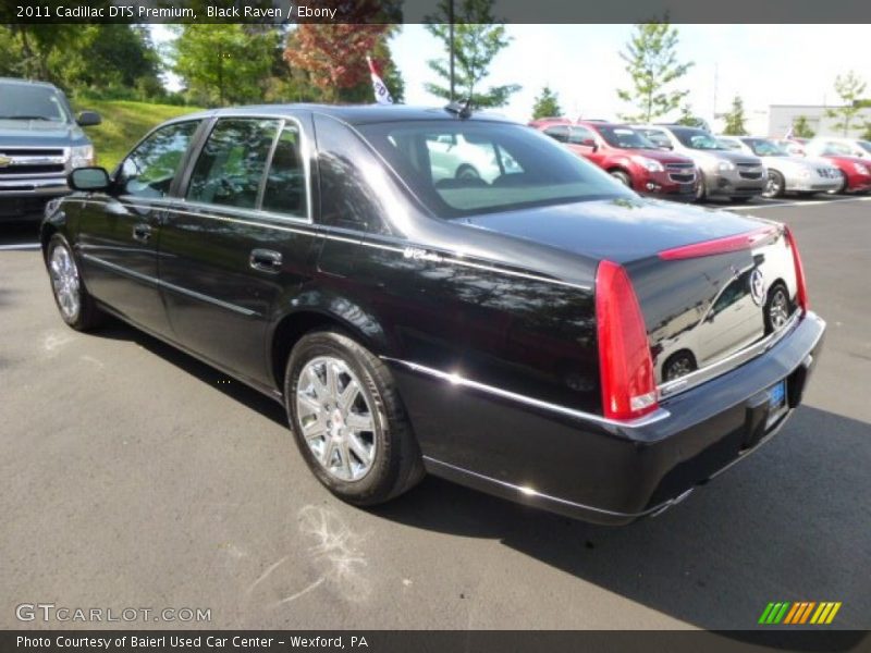 Black Raven / Ebony 2011 Cadillac DTS Premium