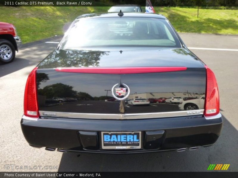 Black Raven / Ebony 2011 Cadillac DTS Premium