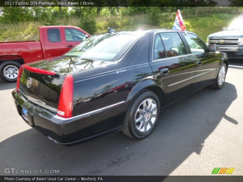 Black Raven / Ebony 2011 Cadillac DTS Premium