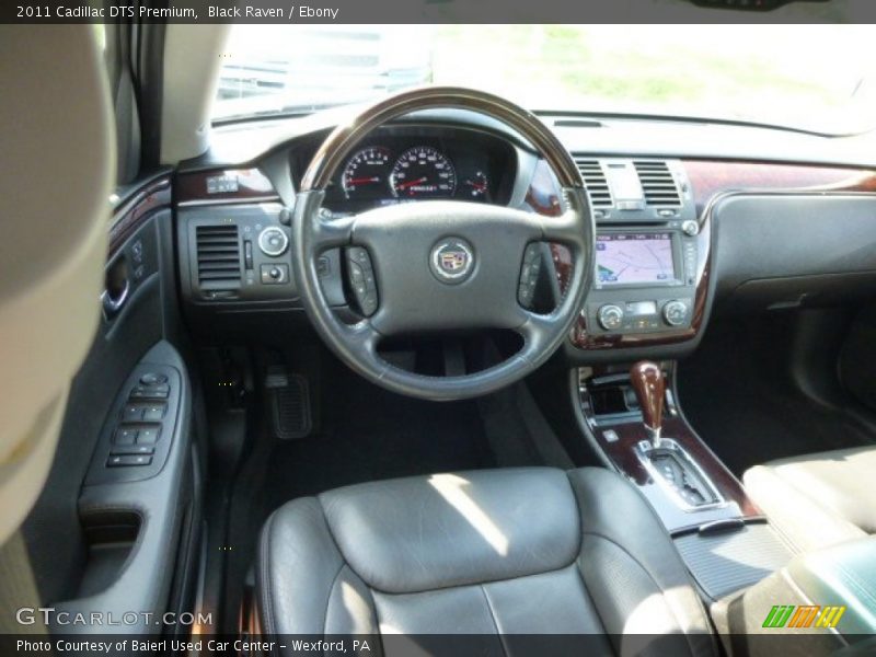 Black Raven / Ebony 2011 Cadillac DTS Premium