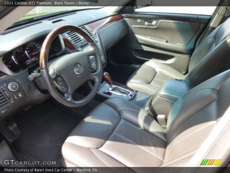 Black Raven / Ebony 2011 Cadillac DTS Premium