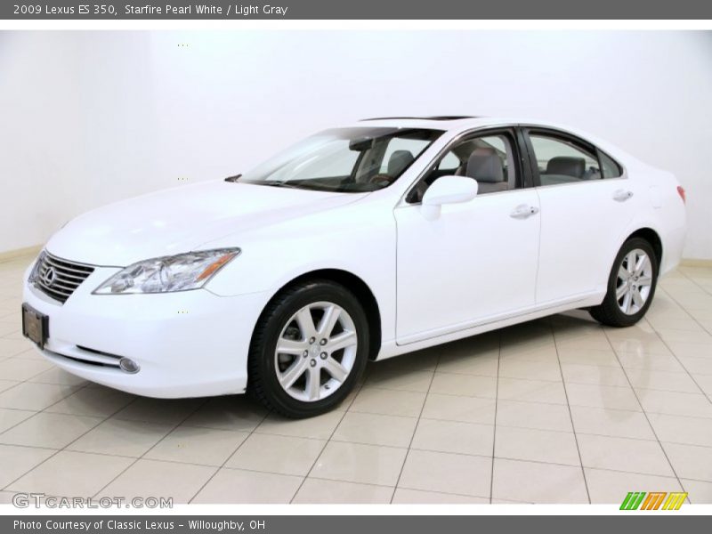 Starfire Pearl White / Light Gray 2009 Lexus ES 350