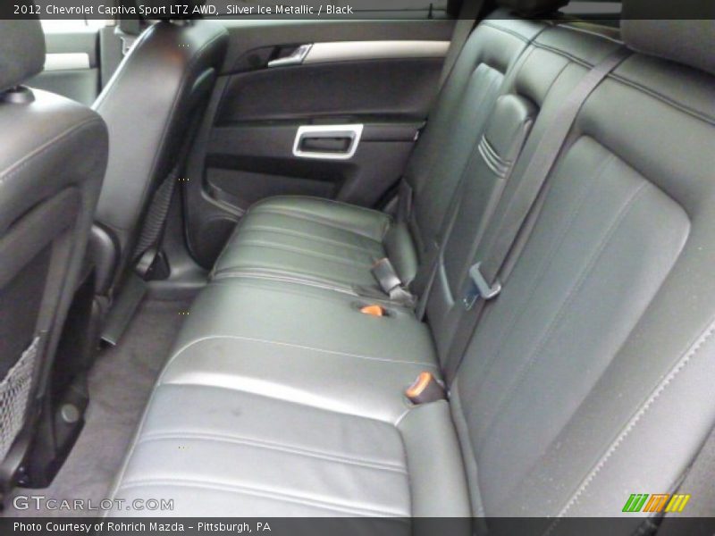 Silver Ice Metallic / Black 2012 Chevrolet Captiva Sport LTZ AWD